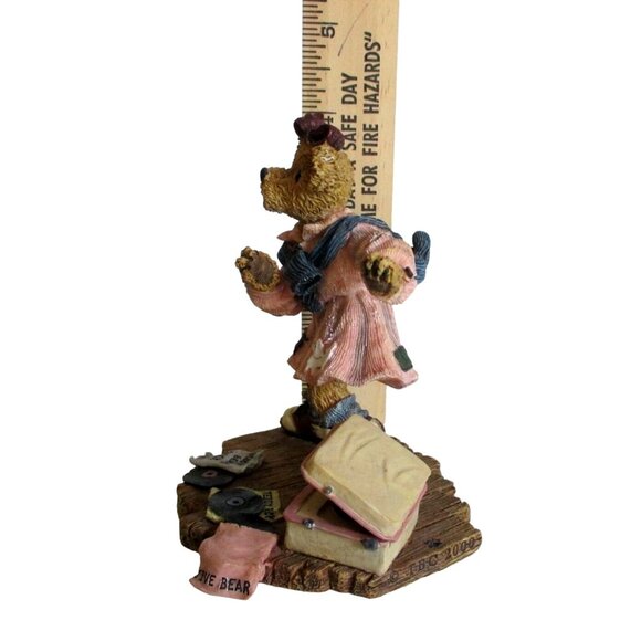 Boyds Bearstone Bailey Swing Time Figurine - Vintage 2000 Boyds Bears - Picture 6 of 7
